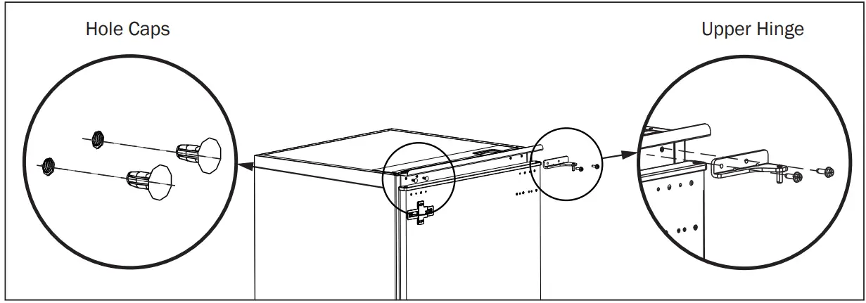 GERMAN REF-365 2 Doors Built In Refrigerator - fig 24
