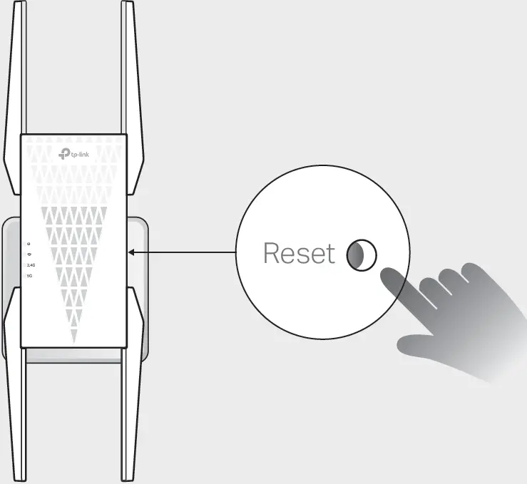 tp-link RE815X AXE5400 Mesh WiFi 6E Range Extender 13