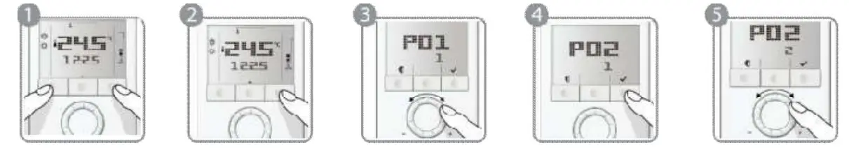 Parameter Set Up in Service Level