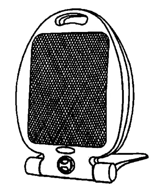 HOME LINE HL-HT800W Electric Heater Product