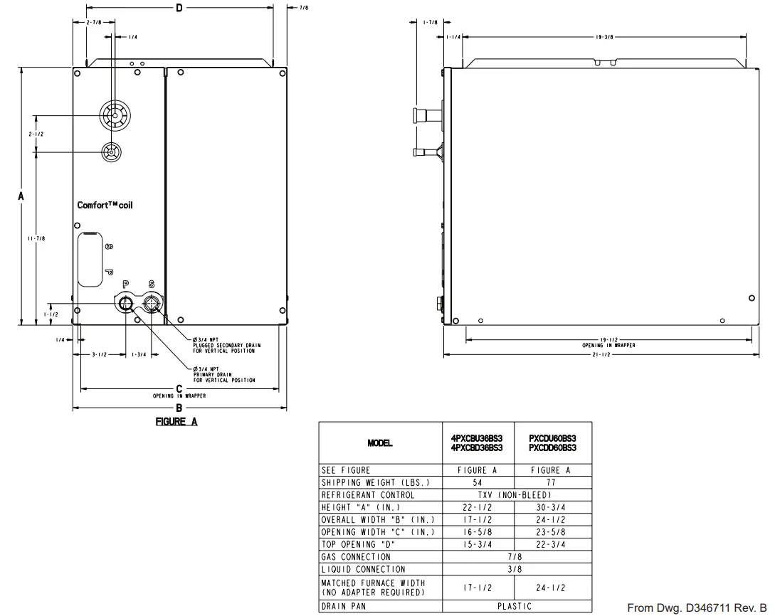 S G Torrice 4PXCBU36BS3HAC American Standard Trane - fig 8