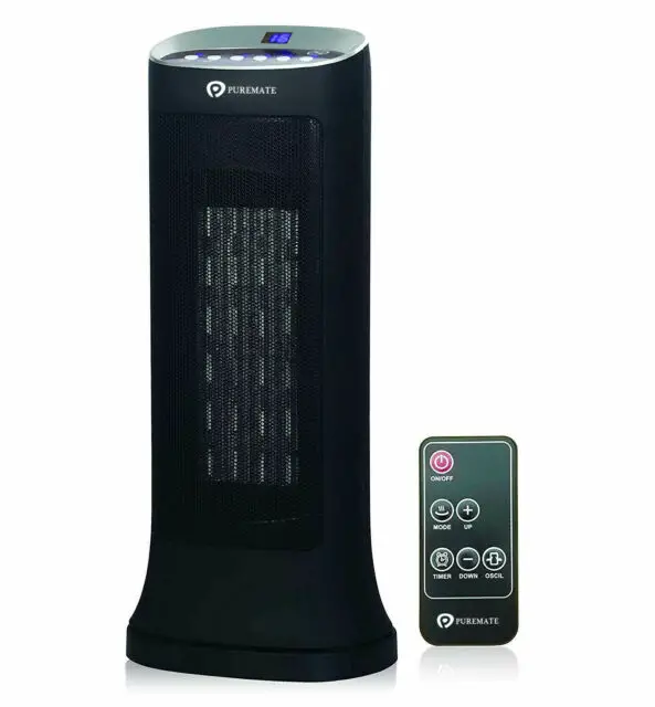 Puremate Ceramic Tower Heater Pm 1550 User Manual