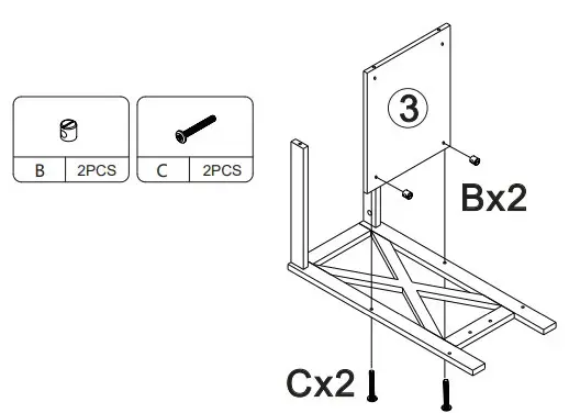 JAXPETY HG61T0954 Black 3 Tier End Side Table for Living Room Set (6)