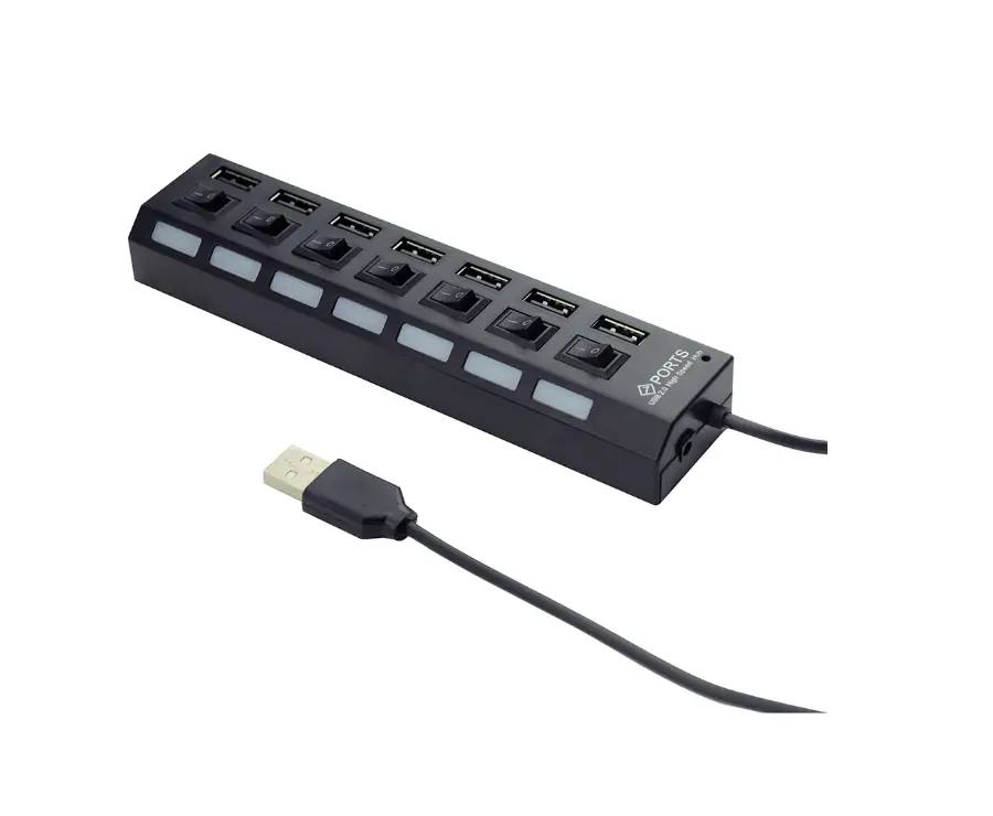 Gembird Uhb-u2p7-02 Usb 2.0 7-port Hub User Manual