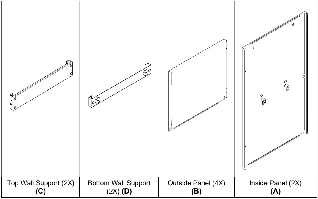 SBI AC02765 Certified Modular Heat Shield System - KITS CONTENT