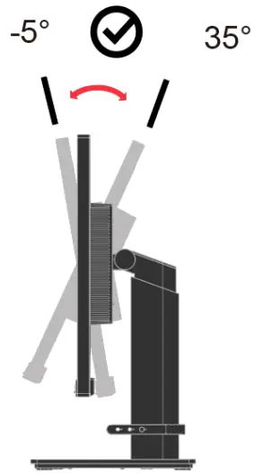 Lenovo D21238FT0 T24m 29 Flat Panel Monitor - see the illustration