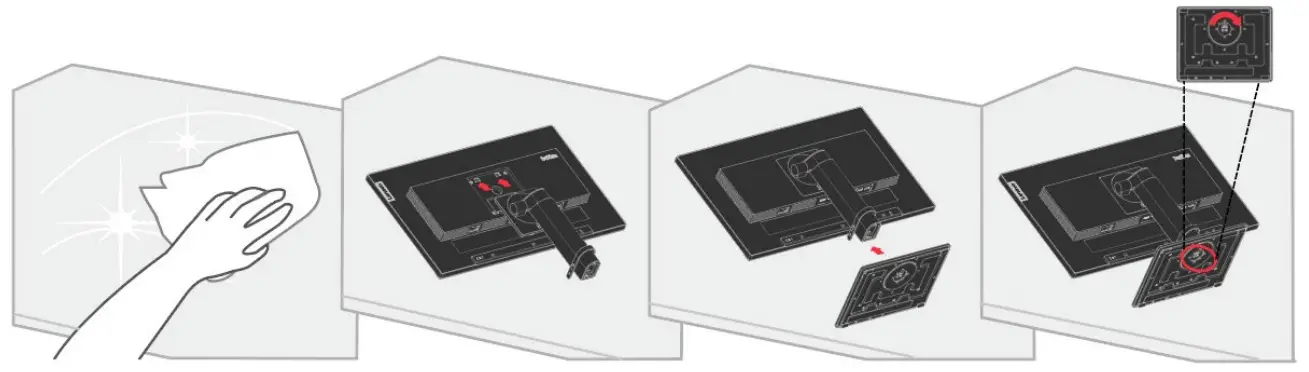 Lenovo D21238FT0 T24m 29 Flat Panel Monitor - soft flat surface