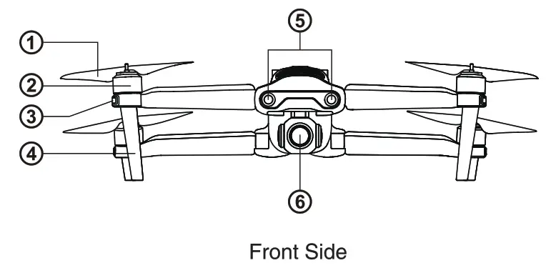 AUTEL EVO II Series Drone Camera - Left