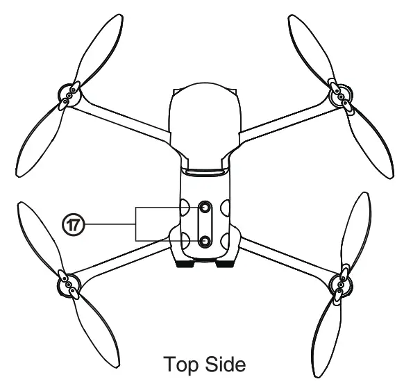 AUTEL EVO II Series Drone Camera - Top