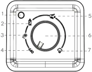 bubbli BBBOTLWARMA Bottle Warmer Control Panel