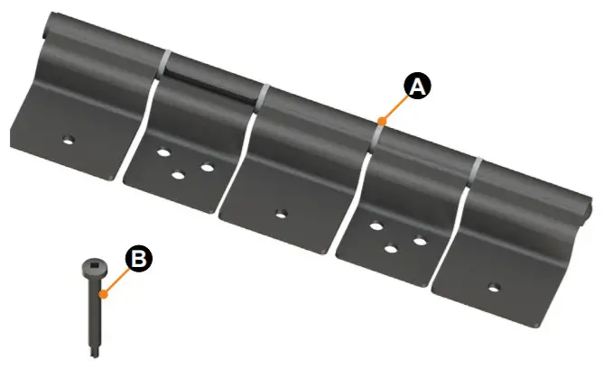 LIPPERT RV Entry Door Friction Hinge Kit -FIGURE 2