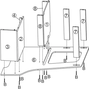 Kmart 42969303 Stand Up Stool ASSEMBLY 3