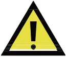 Warning yellow