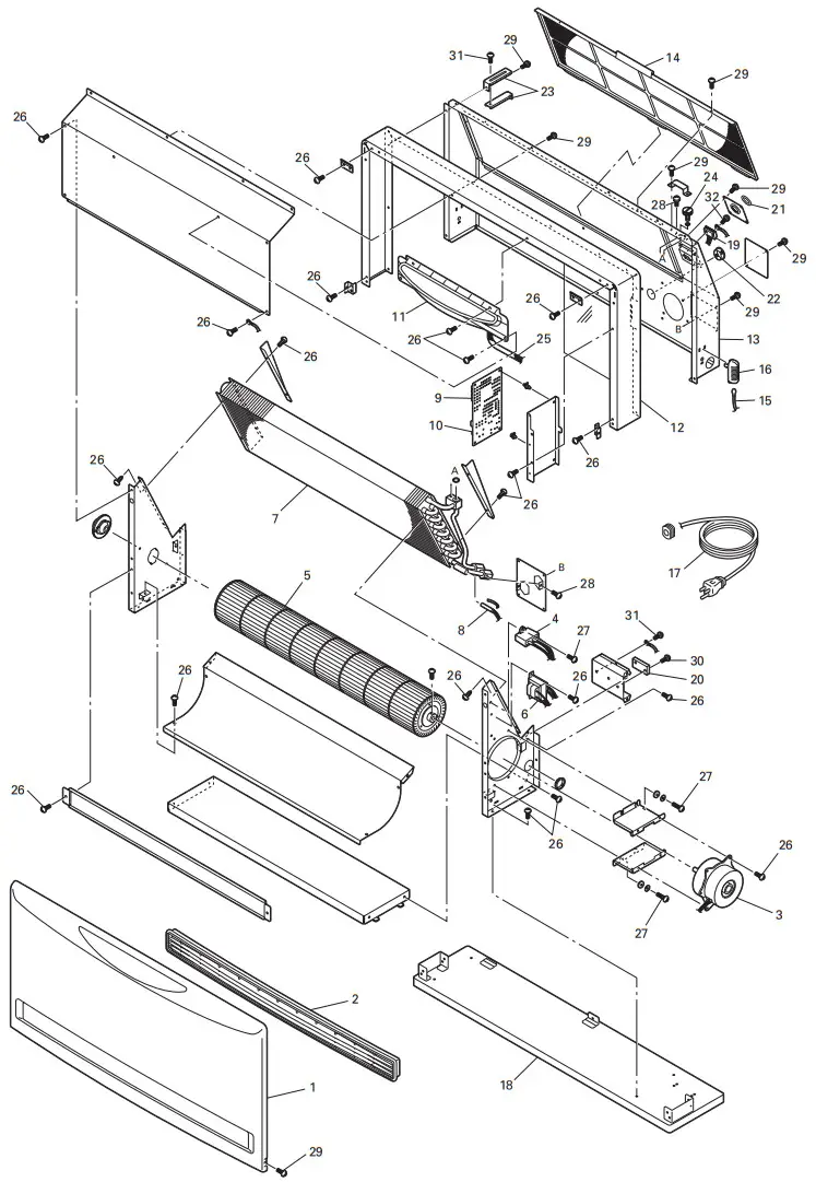 TOYOTOMI HC-20 Heat Converter - PART