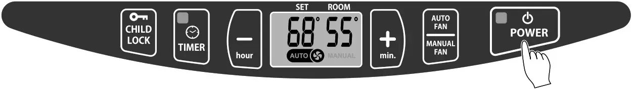 TOYOTOMI HC-20 Heat Converter - Turning Unit ON