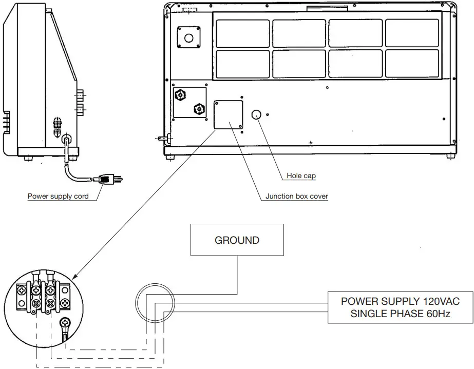 TOYOTOMI HC-20 Heat Converter - unit and insert screws