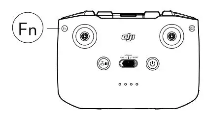 dji Mini 2 Ultralight Foldable Drone User Manual - Customizable Button