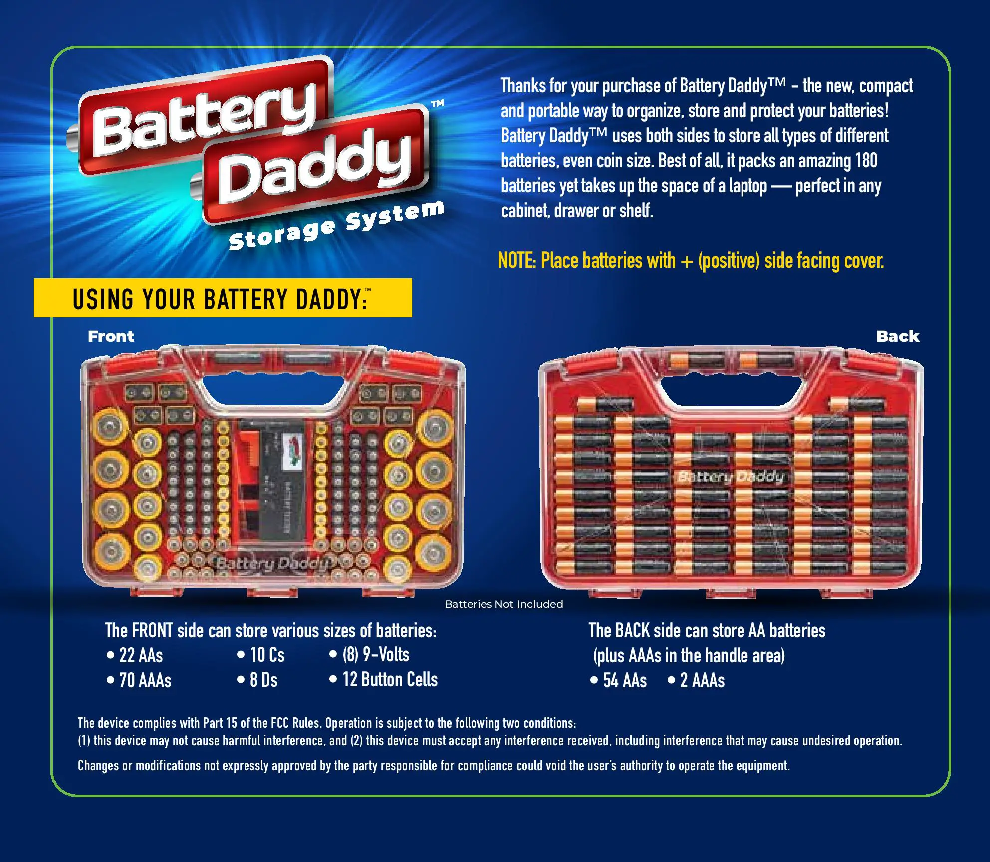 Battery Daddy Storage System Manual 1