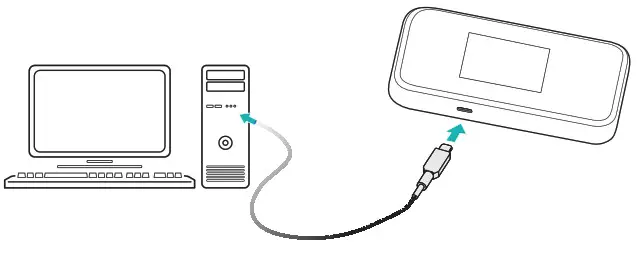 OPTUS MU5001 ZTE 5G Modem - Access the Internet 2