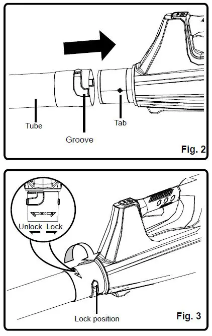 Greenwork 80V Cordless Brushless Blower - Assembleing