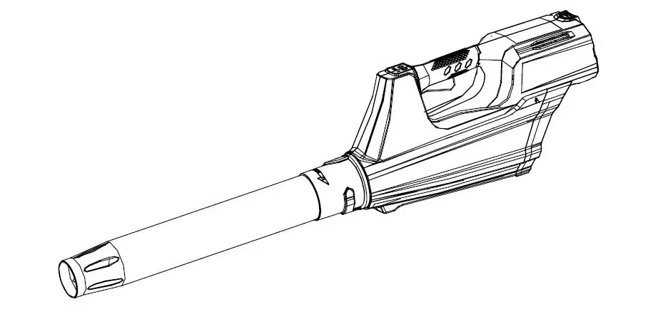 Greenwork 80V Cordless Brushless Blower Main