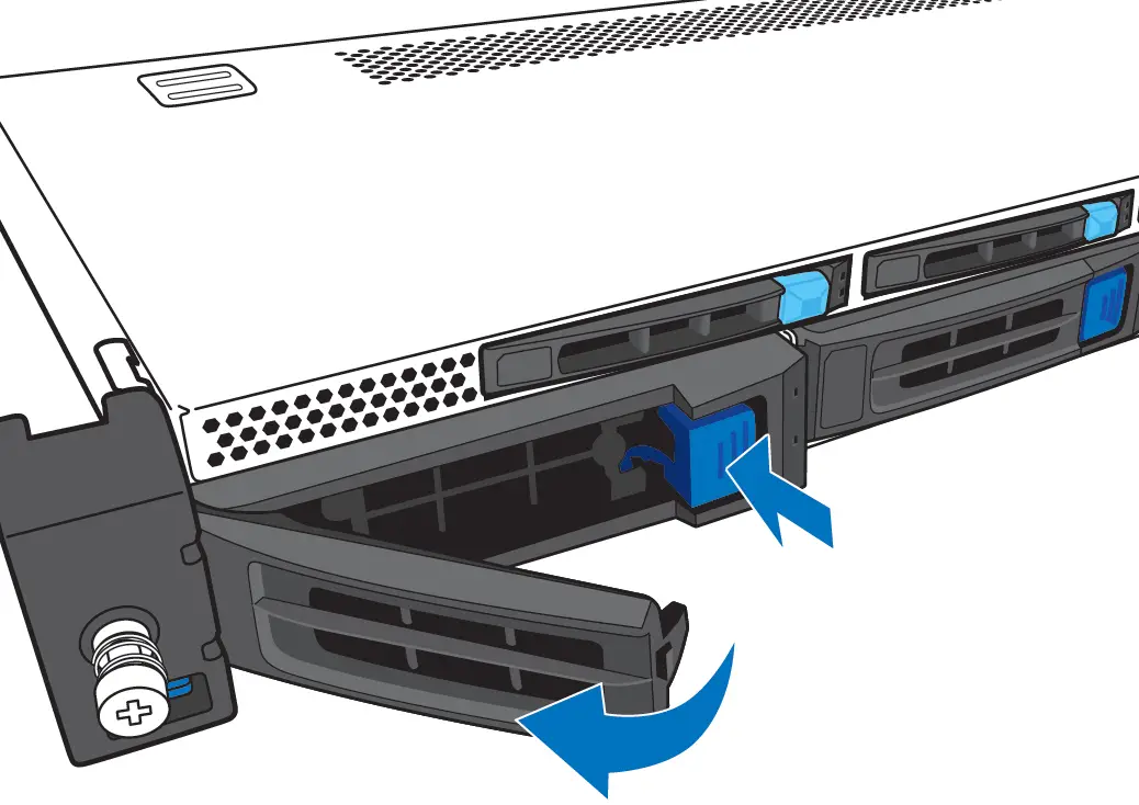 Install the Hard Disk Drives 01