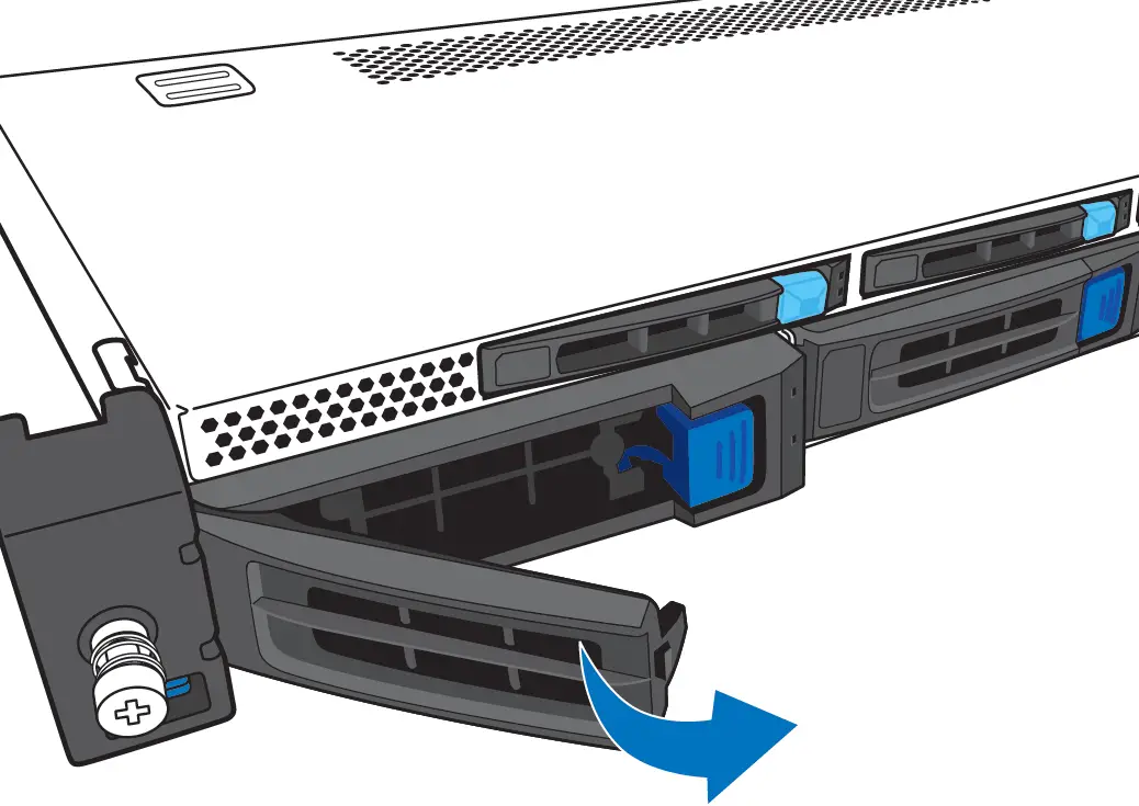 Install the Hard Disk Drives 05