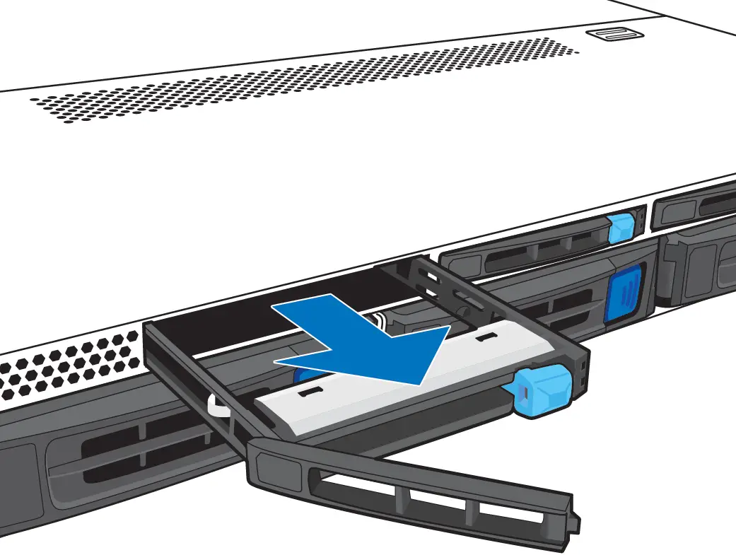 Install the Hard Disk Drives 07