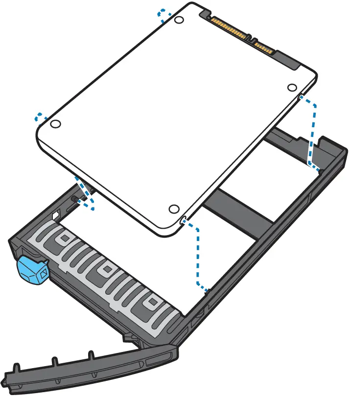 Install the Hard Disk Drives 08