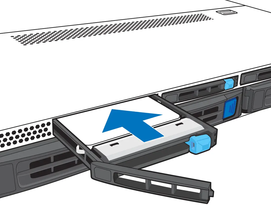 Install the Hard Disk Drives 09