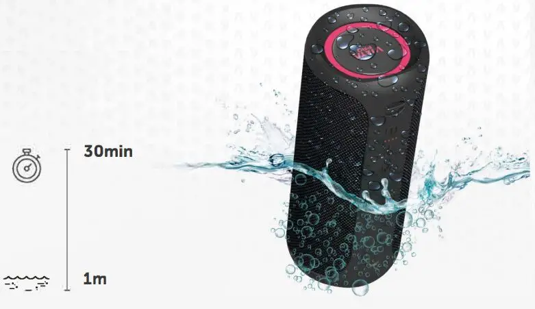 VIETA PRO VM-BS57 Upper 3 Speaker User Guide - Waterproof IPX7