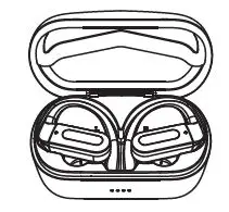 TOPWAY em 17LY86BK Wireless Sport Earbuds fig-1