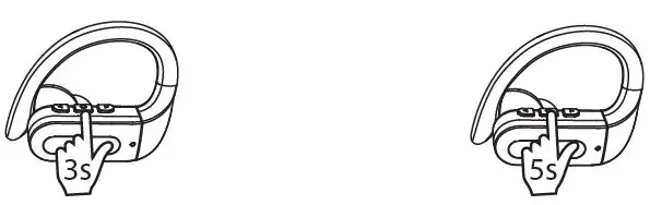 TOPWAY em 17LY86BK Wireless Sport Earbuds fig-8