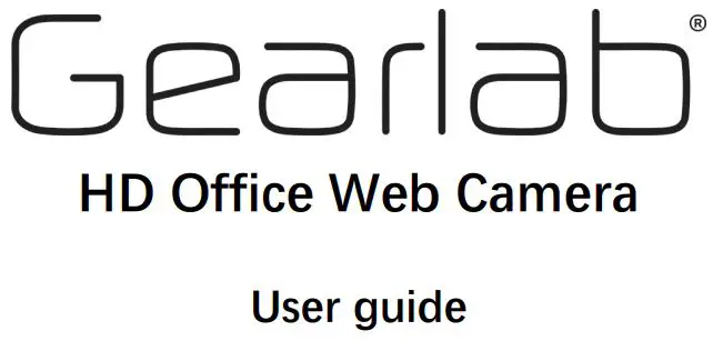 Gearlab HD Office Web Camera