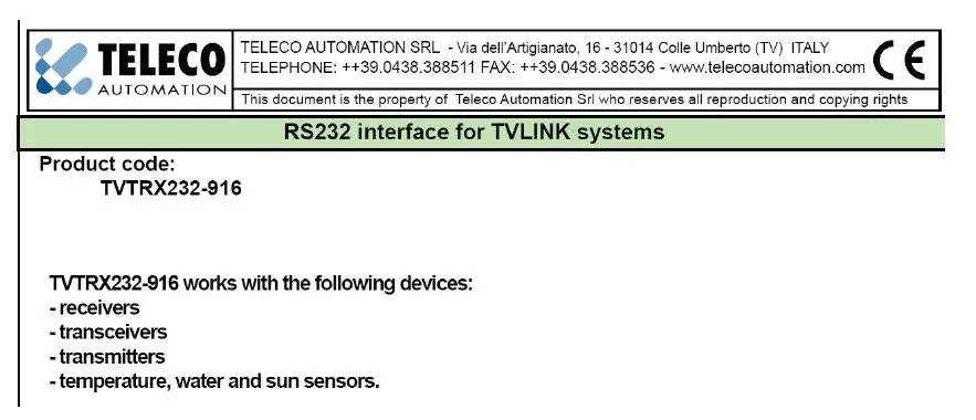 BROMIC HEATING BH3130097 Smart-Heat Link RS232 Plugin-6
