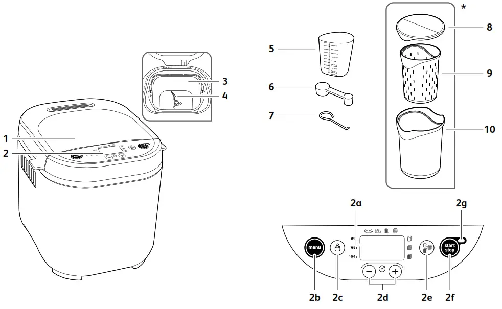 moulinex OW240E30 Pain & Delices - Overview