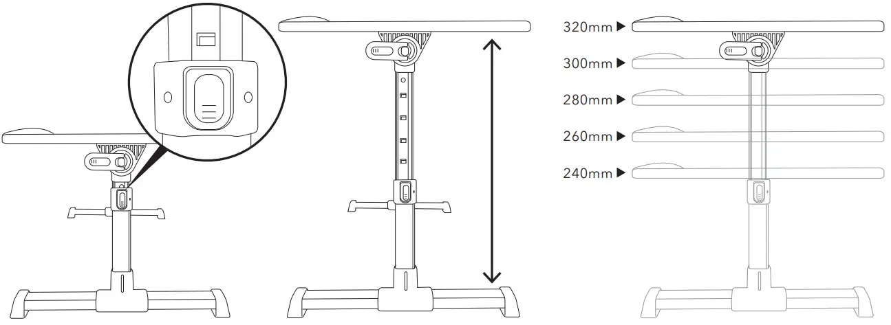TAOTRONICS TT SD003 Height Adjustable Desk Pro - fig4