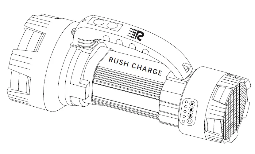 RUSH CHARGE RCFlashSound Portable Multifunction