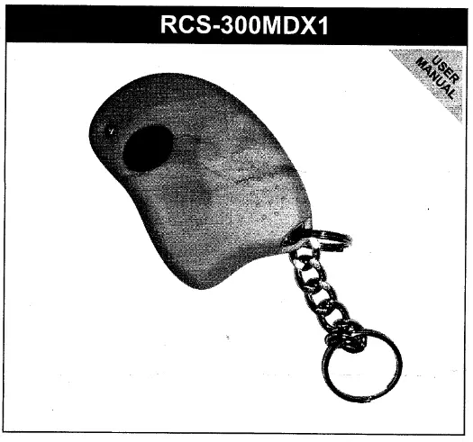 North Shore RCS 300MDX1 Commercial Door Remote