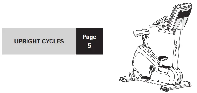 MATRIX U PS LED Performance Cycles with LED Console - fig