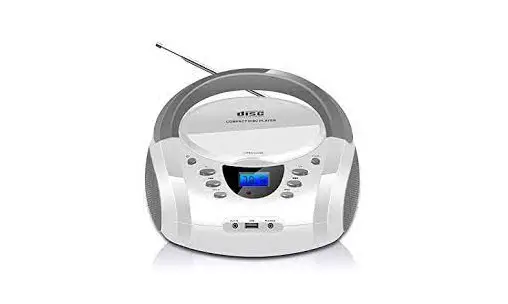 Lonpoo Lp-d01 Stereo Portable Top-loading Cd Player Boombox Bluetooth Fm Radio Instruction Manual