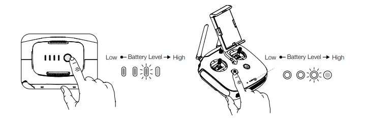 Check the Battery Levels