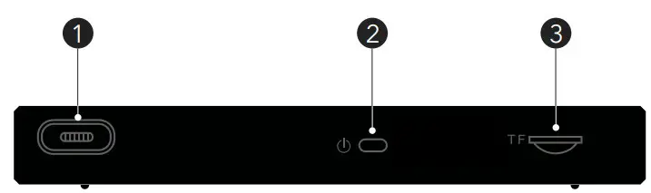 PROZIS Pix E Avant Portable Projector - Front View