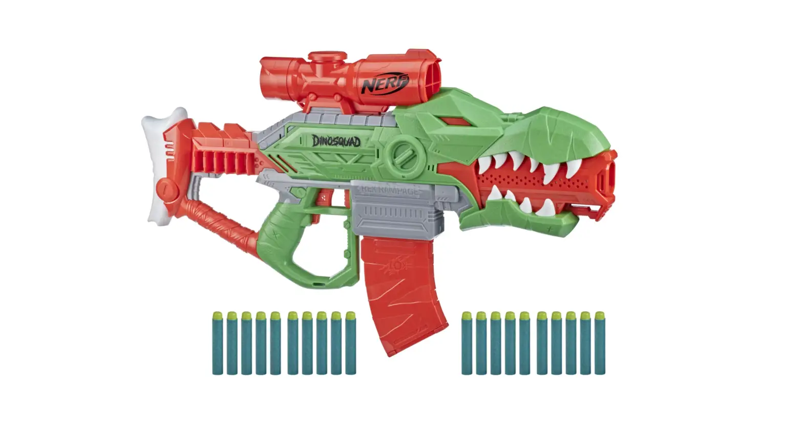 Nerf 31238501 Dinosquad Rex-rampage Motorized Dart Blaster User Guide