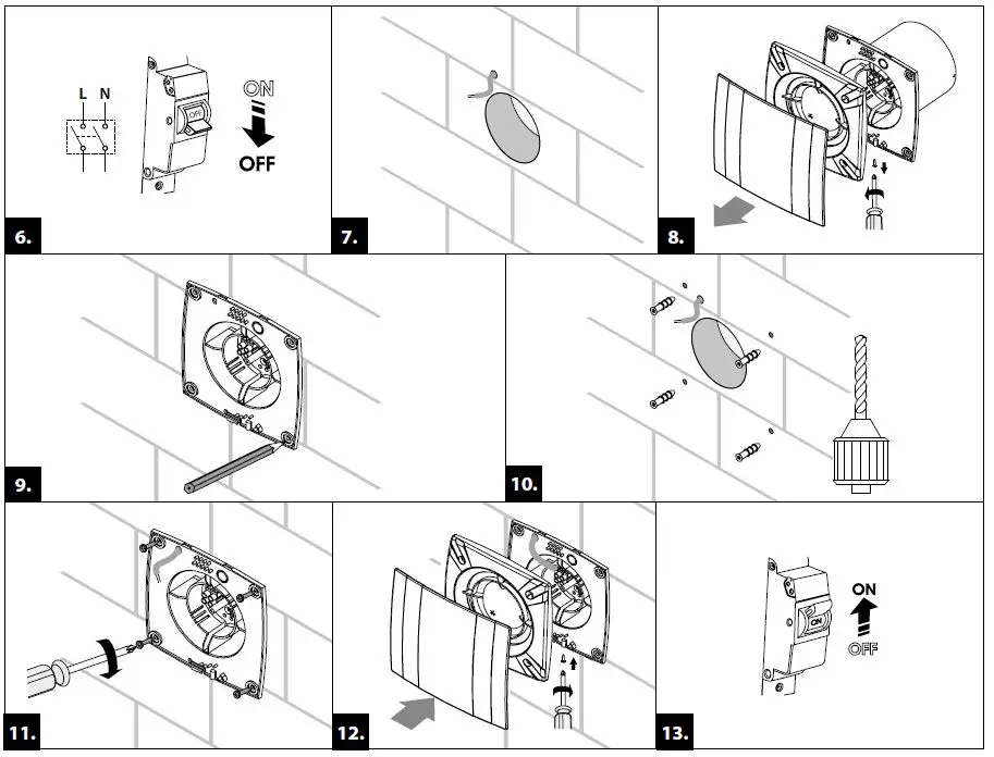 BLAUBERG Quatro Domestic Axial Fan 7