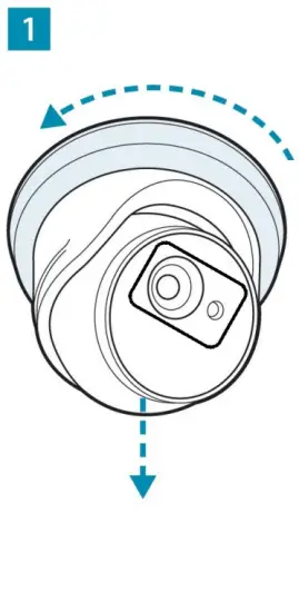 SystemQ SEE862 Zip 2MP Eyeball OSD Camera Menu 1