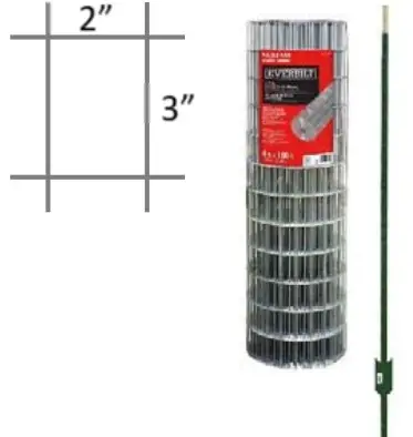 EVERBILT 710246110 3 ft x 50 ft 14 Gauge Welded Wire - figure 6