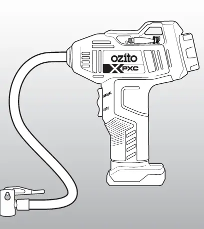 ozito-PXHPCS-018-18V-Cordless-High-Pressure Air Inflator