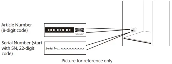 Picture for reference only