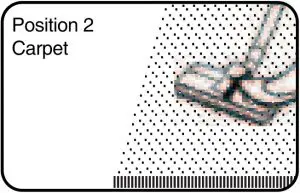 Switching between carpet & hard floors Inductions